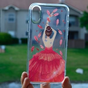 Real Flower Hand Made Cover for I Phone Xr/Xs